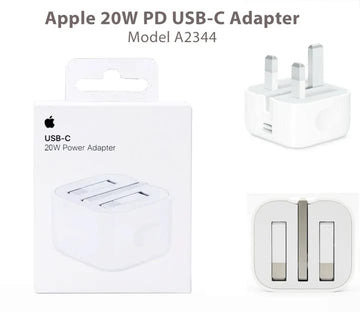 Apple Pd 20W Usb C Adapter Uk Plug with NAN Plug – Fast Charger