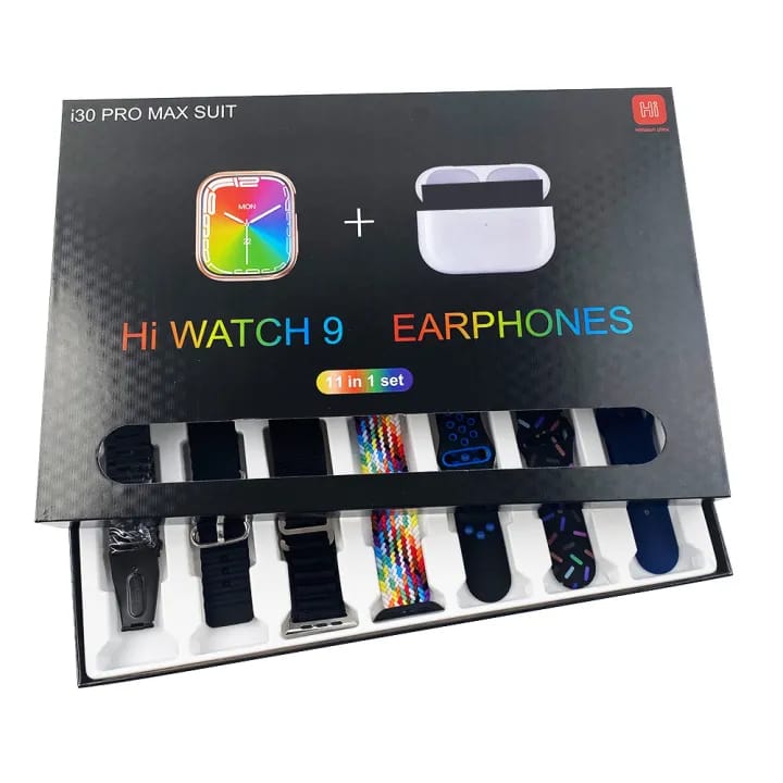 Hi Watch 9 I30 Pro Max Suit with NAN Plug – Fast Charger
