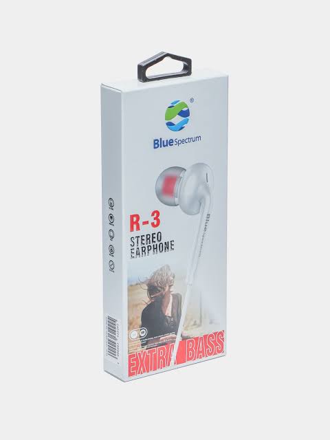 R3 Blue Spectrum Handfree with NAN Plug – Fast Charger